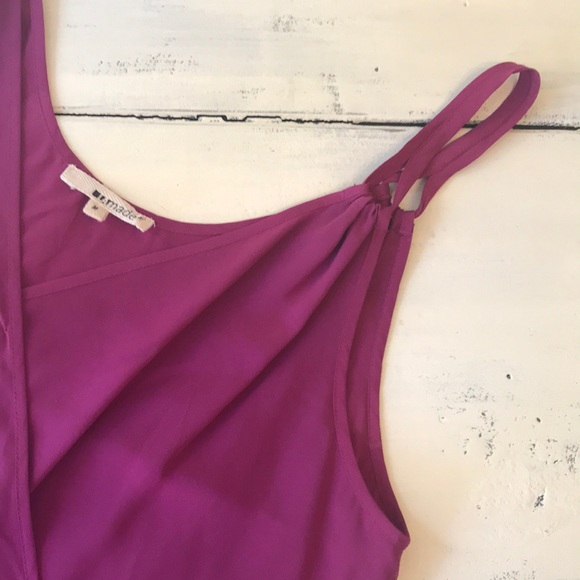 LAMADE Magenta Pure Silk Dress - Picture 3 of 8